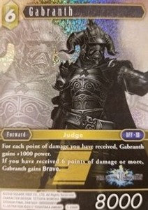 [PR-008] Final Fantasy Trading Card Game: Gabranth (1-098) Promo Single Card (Promos) - English Final Fantasy Trading Card Game single card