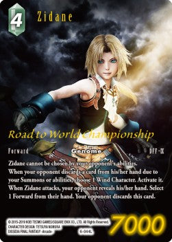 [PR-056] Final Fantasy Trading Card Game: Zidane (6-044) Promo Single Card (Promos) - English Final Fantasy Trading Card Game single card