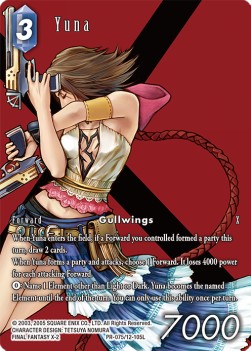 [PR-075] Final Fantasy Trading Card Game: Yuna (12-105) Promo Single Card (Promos) - English Final Fantasy Trading Card Game single card