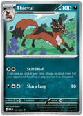 [PBL-054] Pokémon TCG: Thievul Uncommon Single Card (Pitch Black)