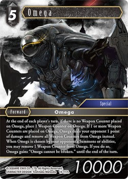[OP14-117] Final Fantasy Trading Card Game: Omega (14-117) Legend Single Card (Opus XIV: Crystal Abyss) - English Final Fantasy Trading Card Game single card