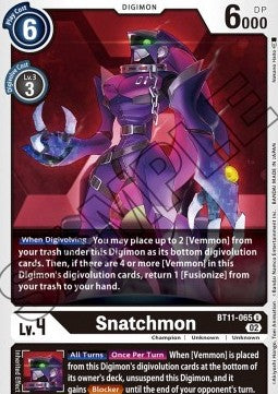 Snatchmon (BT11-065) (V.1)