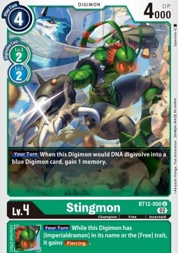 Stingmon (BT12-050)