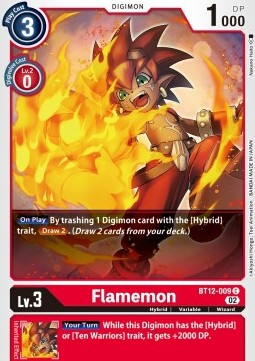 Flamemon (BT12-009)