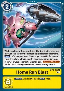 Home Run Blast (BT12-103)