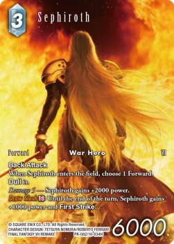 [PR-082] Final Fantasy Trading Card Game: Sephiroth (10-034) Promo Single Card (Promos) - English Final Fantasy Trading Card Game single card