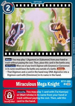 Miraculous Mega Knight (BT17-095)