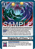 Singularity of Chaos (BT20-099)