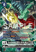 Justimon: Blitz Arm Ace (BT19-064) (V.2)