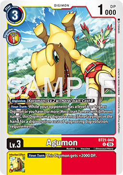Agumon (BT21-040)