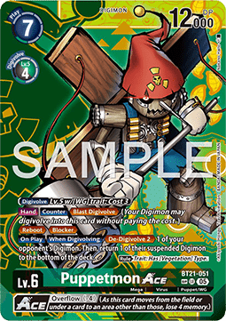 Puppetmon Ace (BT21-051) (V.3)
