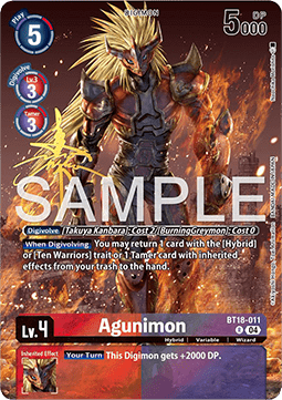 Agunimon (BT18-011)