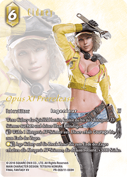[PR-068] Final Fantasy Trading Card Game: Cindy (11-069) Promo Single Card (Promos) - English Final Fantasy Trading Card Game single card