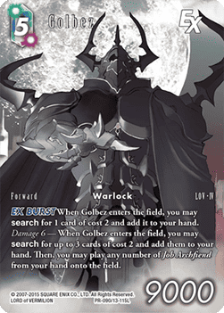 [PR-090] Final Fantasy Trading Card Game: Golbez (13-115) Promo Single Card (Promos) - English Final Fantasy Trading Card Game single card