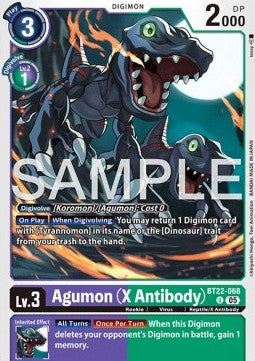Agumon (X Antibody) (BT22-068)