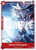 [OP12-002] One Piece Card Game: Edward.Newgate Uncommon Single Card (Legacy of the Master) - English One Piece Card Game single card
