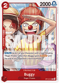 [OP12-012] One Piece Card Game: Buggy Common Single Card (Legacy of the Master) - English One Piece Card Game single card