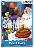 [OP12-055] One Piece Card Game: Mohji & Cabaji Uncommon Single Card (Legacy of the Master) - English One Piece Card Game single card