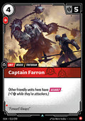 Riftbound Captain Farron OGN-015 single card