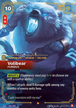 Riftbound Volibear, Furious OGN-041 single card