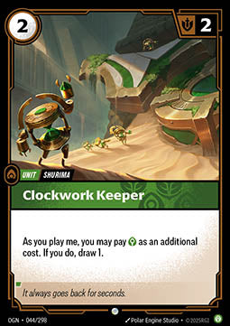 Riftbound Clockwork Keeper OGN-044 single card