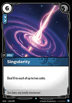 Riftbound Singularity OGN-105 single card