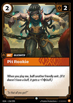 Riftbound Pit Rookie OGN-136 single card