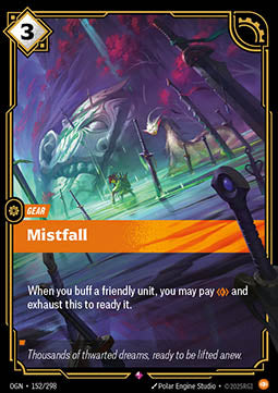Riftbound Mistfall OGN-152 single card