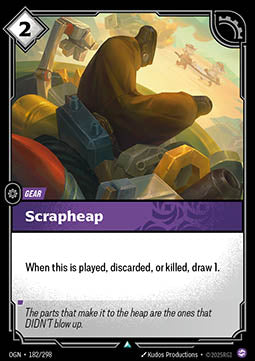 Riftbound Scrapheap OGN-182 single card