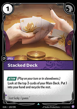Riftbound Stacked Deck OGN-183 single card