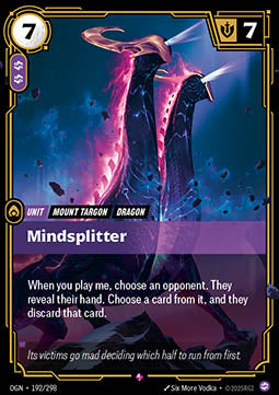 Riftbound Mindsplitter OGN-192 single card