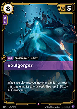 Riftbound Soulgorger OGN-196 single card