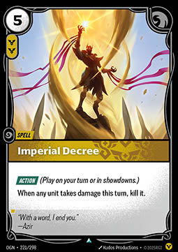 Riftbound Imperial Decree OGN-221 single card