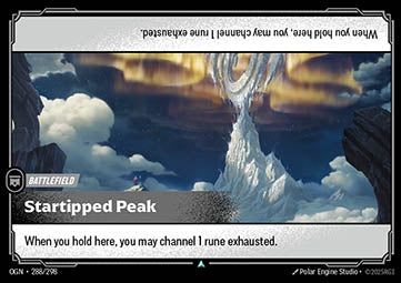 Riftbound Startipped Peak OGN-288 single card