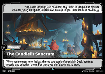 Riftbound The Candlelit Sanctum OGN-291 single card