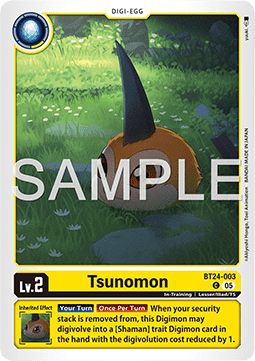 Tsunomon (BT24-003)