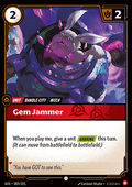 Riftbound Gem Jammer SFD-007 single card