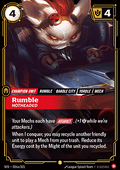 Riftbound Rumble, Hotheaded SFD-026a single card