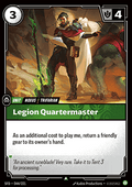 Riftbound Legion Quartermaster SFD-044 single card