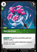 Riftbound Not So Fast SFD-045 single card