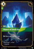 Riftbound Heart of Dark Ice SFD-052 single card