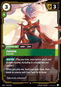 Riftbound Janna, Savior SFD-053 single card