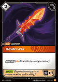 Riftbound Hexdrinker SFD-102 single card