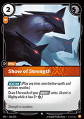 Riftbound Show of Strength SFD-106 single card