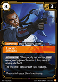 Riftbound Lucian, Merciless SFD-113 single card