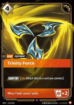 Riftbound Trinity Force SFD-115 single card