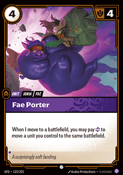 Riftbound Fae Porter SFD-125 single card