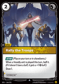 Riftbound Rally the Troops SFD-166 single card