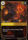 Riftbound Trove Golem SFD-174 single card
