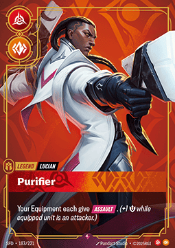 Riftbound Lucian, Purifier SFD-183 single card